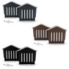 Manthorpe Dry Verge Starter Kits/Eaves Closure Units (Black)