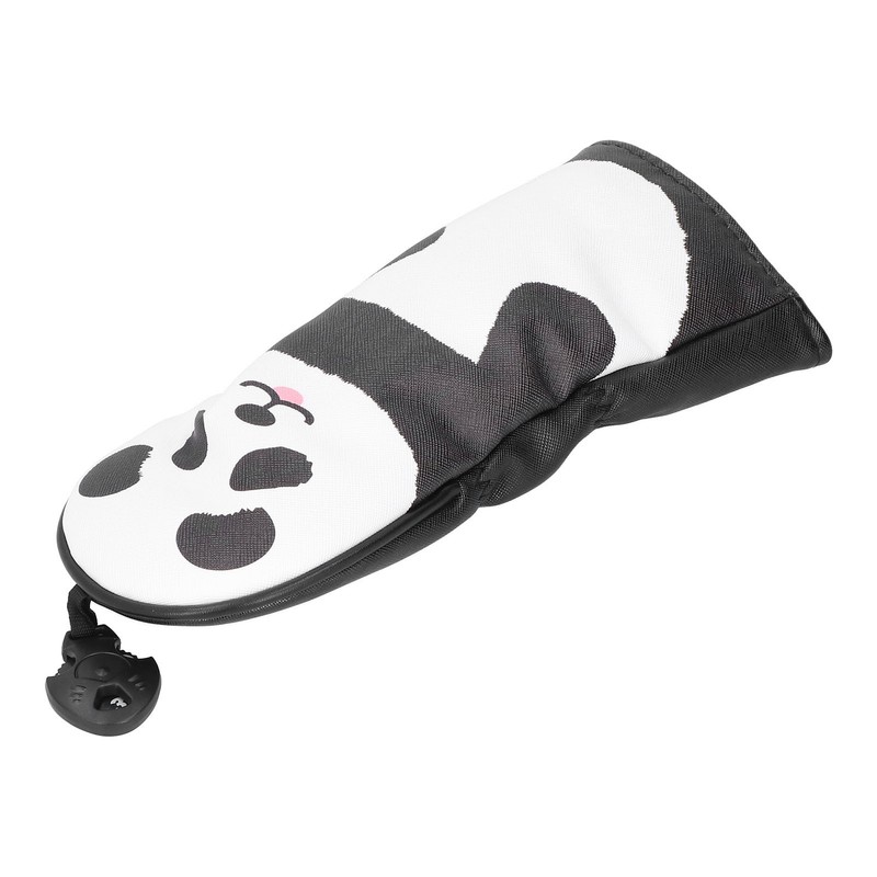 PU Leather Golf Wood Head Covers Waterproof Cartoon Cute Thicken