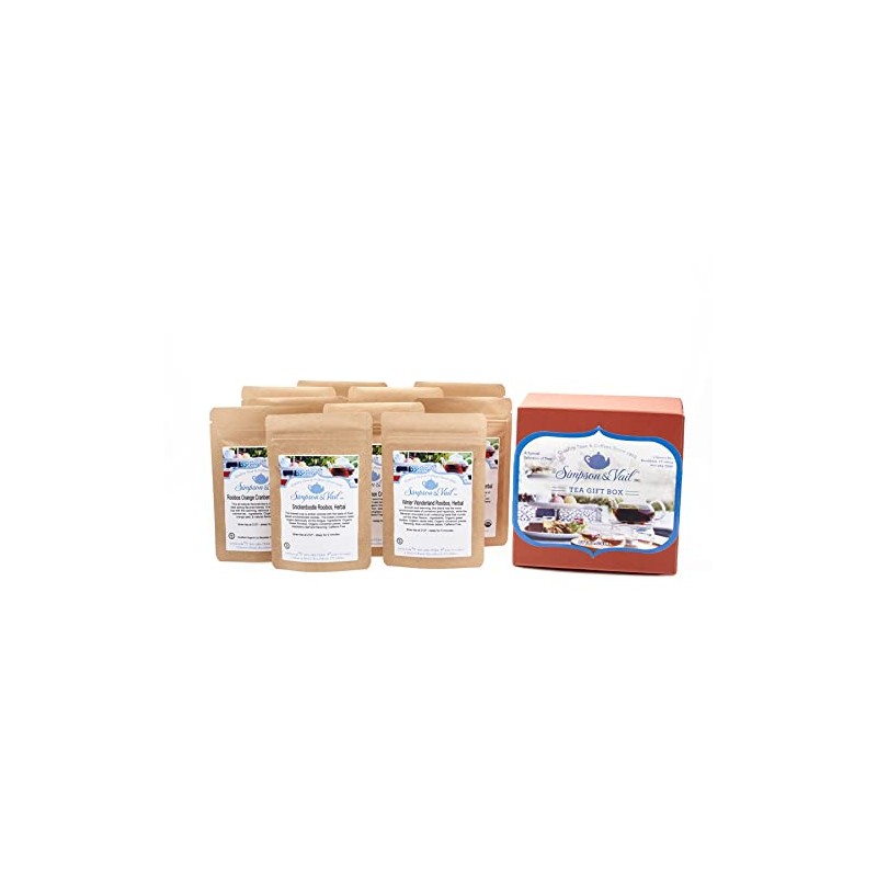 Simpson & Vail - Flavored Rooibos Herbal Sampler Giftbox -