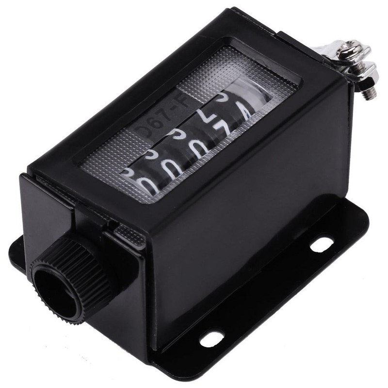 Mechanical Digit Counter 5 Digit Pull Count Counter Rotary Knob