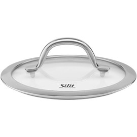 Silit Metal Handle Glass Lid, Transparent, 16 cm