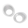 1 Pair Front Bumper Fog Light Bezel Cover Trim LR019637