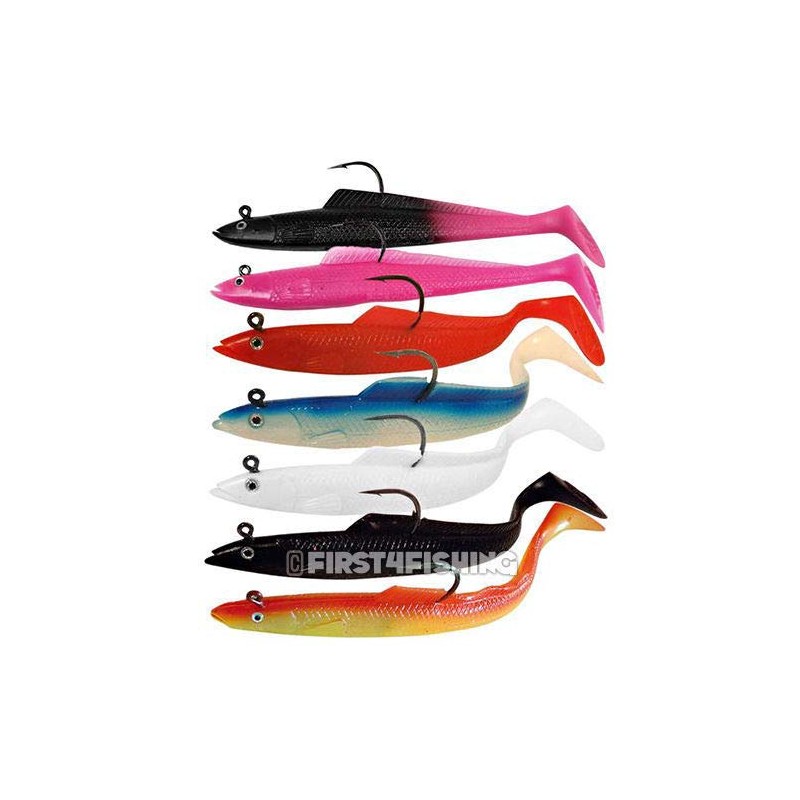 Sidewinder Sandeel Lures Pearl 8" Fishing Lure