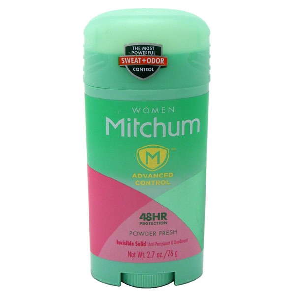 Mitchum Deodorant Womens Solid Powder Fresh 2.7oz (3 Pack)