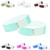 Tyvek Wristbands 3/4 inch 100 Pack (Aqua)