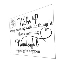 Tofficu Inspirational Yoga Room Wall Decal Motivational Quote Sticker Removable Art for Affirmation Decor for Home Office