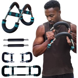Twister Arm Trainer, Chest Workout Equipment, Arm Trainer For Men, Chest Trainer For Men & Women, Adjustable 3 Resistance Levels(0-132lbs) & Detachable, Strength Training, Fitness Machine (88-132 LBS)