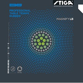 Stiga (sutexiga) Table Tennis Rubber ra-zibo-ru Chart Soft Rubber magunifai LB Black Thickness 1713020120