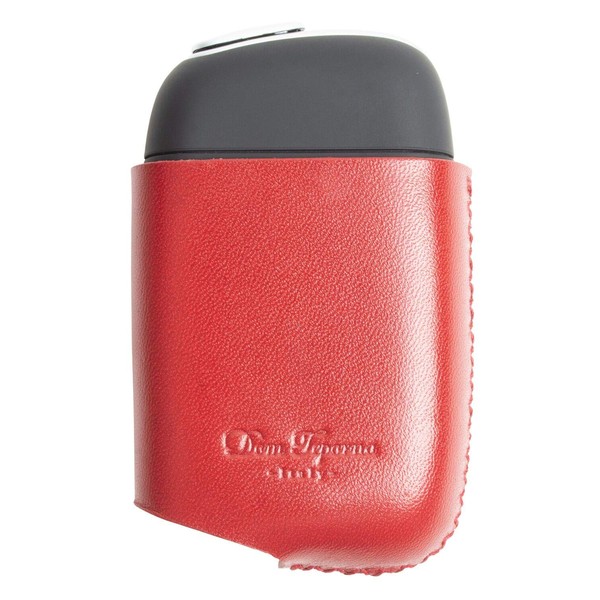 Dom Teporna Italy Ploom S Compatible Case, Ploom S Compatible Case, Genuine Leather, Genuine Leather, Italian Leather, Sleeve Case, PloomTECH Cover Holder, Storage, , , red,