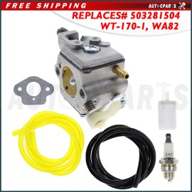 For Walbro, For Husqvarna Carburetor Carb Fuel Line Filter Kit for Husqvarna 50 51 55 Chainsaw 503281504