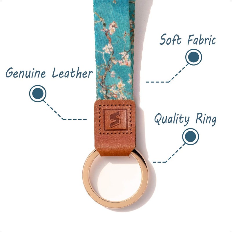 SENLLY Wristlet Lanyard Strap for Keys, Original Pattern Design Wrist