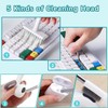 PeakTrend 5 in 1 Keyboard Cleaning Brush Kit,Multifunctional Earbuds Cleaner