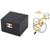 Miniature Drum Ornament, Brass Mini Miniature Musical Instrument Model Replica