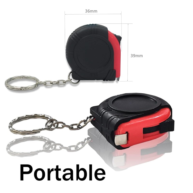 Kids Tape Measure 3ft/1m, Inch/Metric Tape Measure with Slide Lock,