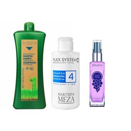 Kit Para un Cabello Deslumbrante Salerm + Plex System by Maritrini Meza