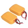 Battery Adapter Dock Power Mount Connector with 14 Gauge Wire