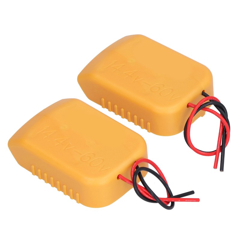 Battery Adapter Dock Power Mount Connector with 14 Gauge Wire