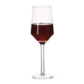 GET SW-1463-CL-EC Via BPA-Free Break-Resistant Plastic Wine Glasses, 10 Ounce, Clear (Set of 4)