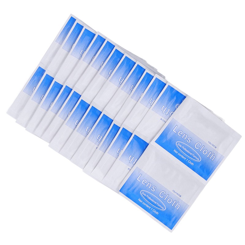 48pcs Lens Cleaning Wipes Disposable Screen Cleaning Papers for Eyeglasses