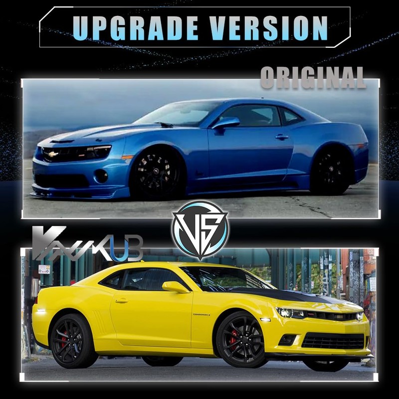 VANKUB Front & Rear LED Side Marker Lights for Chevy