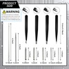 24pcs Metal Puzzle Tool Set DIY Model Kits With Clippers,