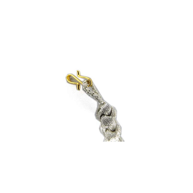 Cool It's Men Round Pair of Man Cloaks String Silver