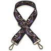 ROYGBCP Women's Purse Strap, Phoenix Black Hardware