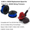 Aporozona 6PC 88524 88532 51484 Trimmers Replacement Spools for Toro