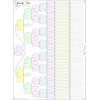 Family Tree Chart; Compact 8 Generation Pedigree Chart 120g Paper