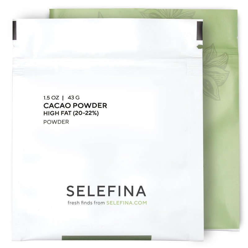 Selefina Spices: Cacao Powder, High Fat (20-22%) (1.5 oz Pouch),