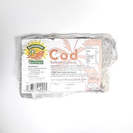 Sunshine Saltfish COD Salted Cutlets (200g)