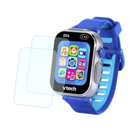 xcivi 2 Pack Screen Protector Only for VTech KidiZoom Smartwatch DX4, Tempered Glass Screen Protector for Smartwatch DX4