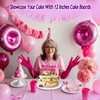 12 Inch Cakeboard 12 Pack, 1/2 Inch Thick Round Cake