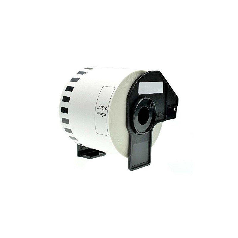 Go Inks 1 Compatible Roll of Labels to Replace Brother