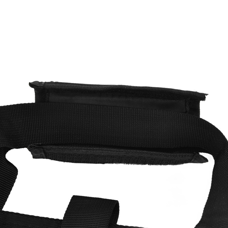Folding Table Storage Bag Sponge Interlayer Waterproof Oxford Cloth Black