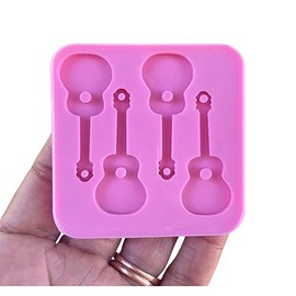 Guitar Musical Instrument Earrings Mold