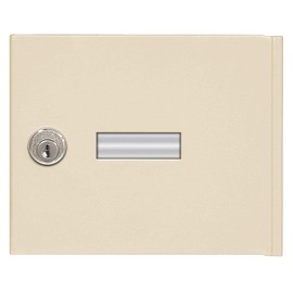 Salsbury Industries 3651SAN Replacement Door and Lock Standard A Size for 4B+ Horizontal Mailbox with Keys, Sandstone