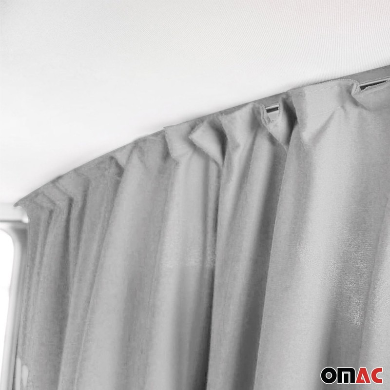 OMAC Cabin Divider Curtains Privacy Curtains for RAM ProMaster 1500