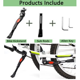 CYFIE Children's Bicycle Stand, 16-20 Inches, Height Adjustable and Universal Centre Mount, Durable Bike Stand, Made of Aluminium Alloy