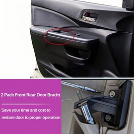 2 Pack Door Panel Bracket Left Driver Side and Right Passenger Side For 2002-2009 GMC Envoy Ascender 2003-2008 Saab 9-7x 2005-2009