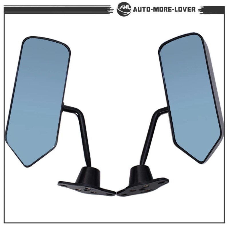 Silscvtt Side Rearview Wing Mirrors F1 Retro Style Racing Universal