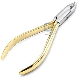 G.S Gold Plated Color Aderer 3 Jaw Pliers Wire Bending and Loop Forming Pliers