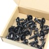 Gad2go 30 Pieces Hex Head Self Tapping Screws with Gasket