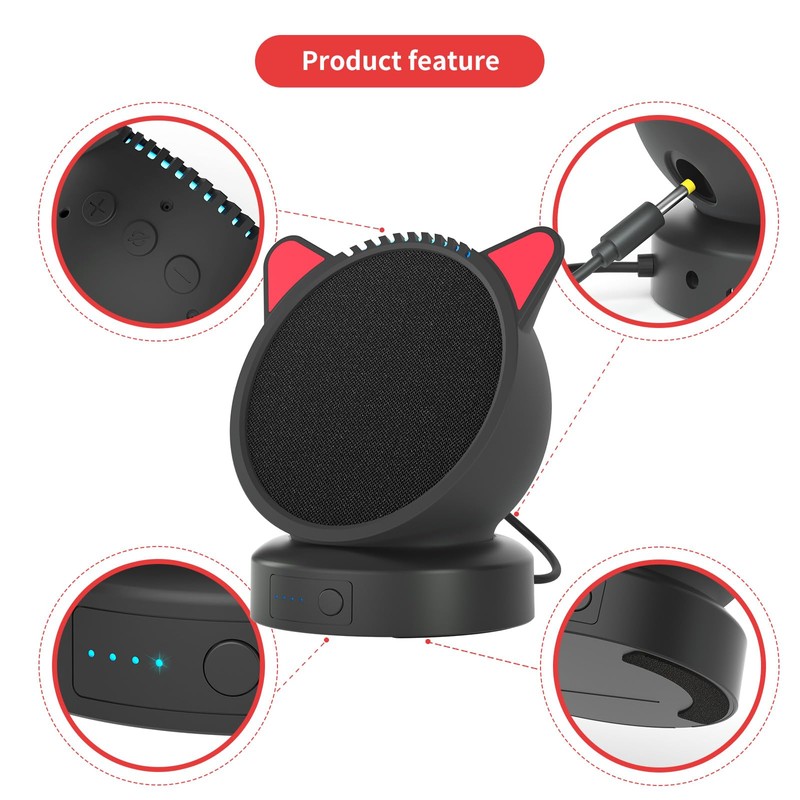 Liboer Echo Pop Battery Base Portable Battery Base for Echo