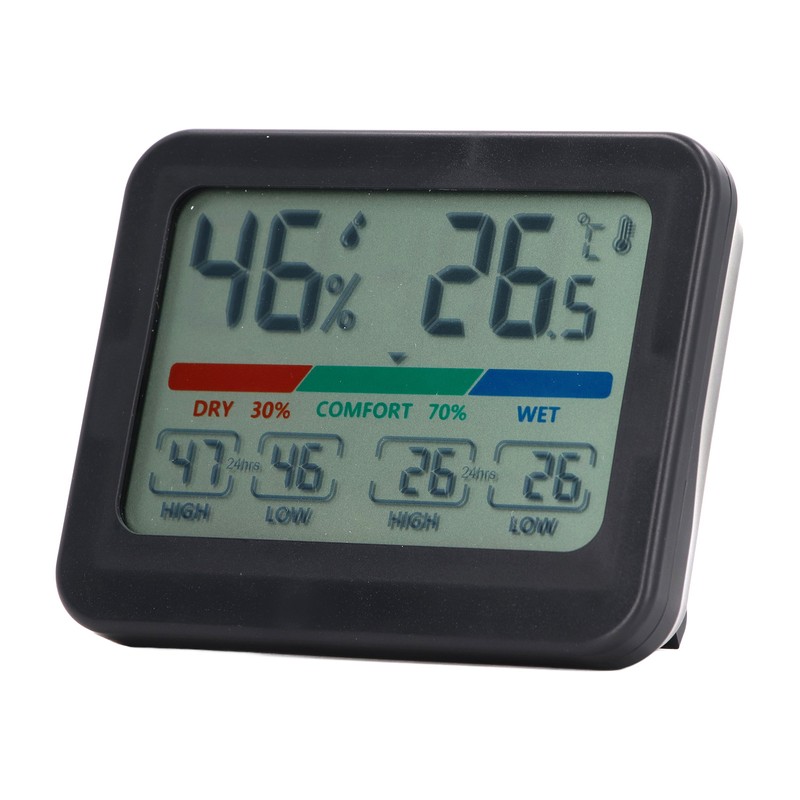 Digital Hygrometer Thermometer LCD Display Electronic Temperature and Humidity Monitor