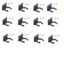 Kitchen Plinth Leg Clips & Brackets Kick Board Plastic FITS 32MM – 12 Pack with 24 Screws | Durable Kitchen Plinth Clips for Secure Kickboard Installation