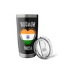 India Flag Heart Budaun City Stainless Steel Insulated Tumbler