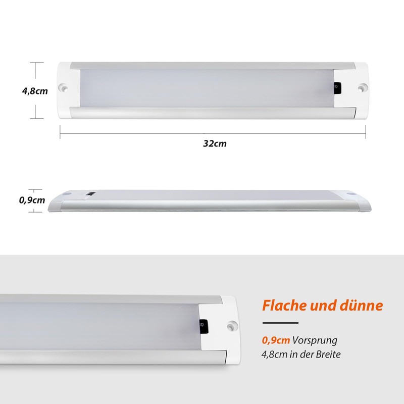 Dream Lighting 12 Volt LED Lamp with Motion Sensor for