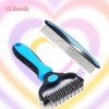 CLGoods Pet Grooming Brush&Comb Combo, Pet Grooming Brush，Cat Comb Dog