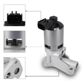 AULINK EGV828 EGR Exhaust Gas Recirculation Valve(4.7L V8 Only) For Dodge Dakota Durango Ram 1500 2005-2007,for Jeep Grand Cherokee 2005-2007,Commander Mitsubishi Raider 2006 2007,Chrysler Aspen 2007